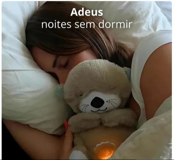 Portable Plush Baby Toy with Music, Sounds, Lights and Breathing Motion, Breathing Toy Teddy Bear with Lights | Gift for Kids | Size 30cm