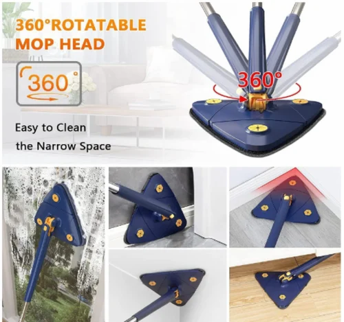 360 TRIANGLE FOLDING MOP  Multi-functional