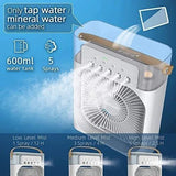 Portable Air cooler Table fan with humidifier