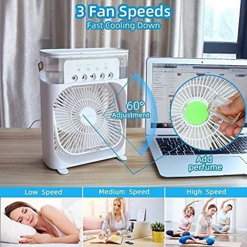 Portable Air cooler Table fan with humidifier