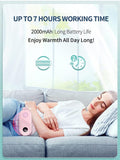 Menstrual Heating Pad Massager | Period Pain Relief Device | Portable Cordless Period Pain Relief | Backpain & Stomach Pain Relief Massager | Period Pain Relief Belt | Menstrual Heating Pad for Girls Cramps