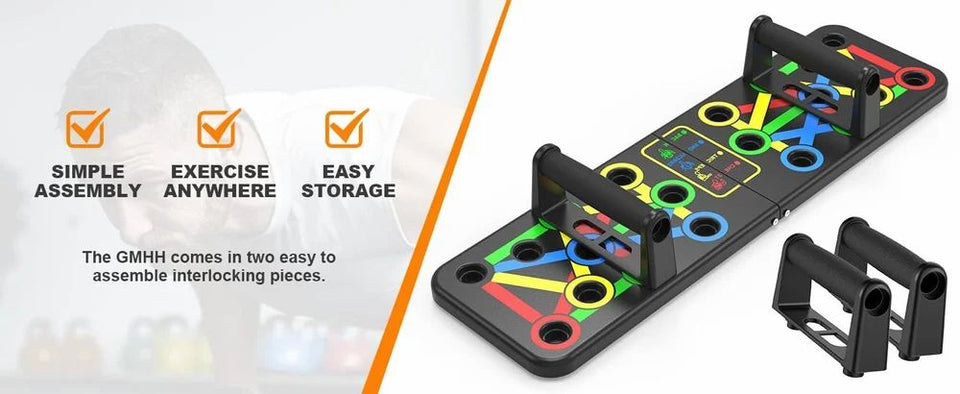 Fit beast Push Up Bars Fitness Equipment 9 In 1 Pushup Board