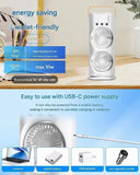 Mini Air Cooler Double Fan Mist Cooler