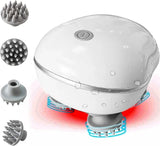 Electric Head,Scalp Massager | Advance Red Light Therapy for Boost Hair Growth, Hair Fall Control, Scalp Therapy | 3 Speed Mode Handheld,Portable,Scalp Scratcher Body Massage for Hair Growth,Deep Clean & Stress Relaxation