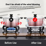 Gas Saver Burner Stand Gas Chula Burner Gas Saver Stand Jali Ring TrendTek Fire & Windproof Energy Saving, Gas Chula Support Stand 4 Legs Supported for Indian Gas