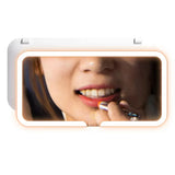 Upgrade Car Sun Visor Vanity Mirror,Big Led Car Mirror with 3 Light Modes & 80 LEDs,Rechargeable Car Makeup Mirror - Dimmable Touch Control,Car Light Up Mirror Universal for Car Truck SUV