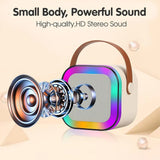 Mini Karaoke Machine for Kids Adults | Portable Bluetooth Karaoke Speaker with Mic for Kids Teens Adults, Ideal Gifts for Girls Boys Birthday Holiday Home Party