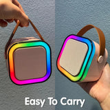 Mini Karaoke Machine for Kids Adults | Portable Bluetooth Karaoke Speaker with Mic for Kids Teens Adults, Ideal Gifts for Girls Boys Birthday Holiday Home Party